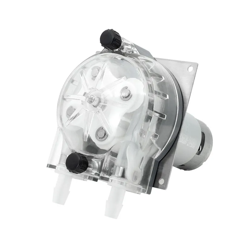 مضخة تمعجية بمحرك تيار مستمر LFP404DB (نطاق التدفق: 1965-4200 مل/دقيقة)